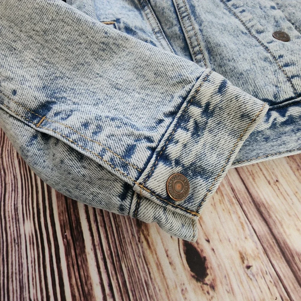 Levi's Men's Blue Sherpa-Lined Denim Jacket